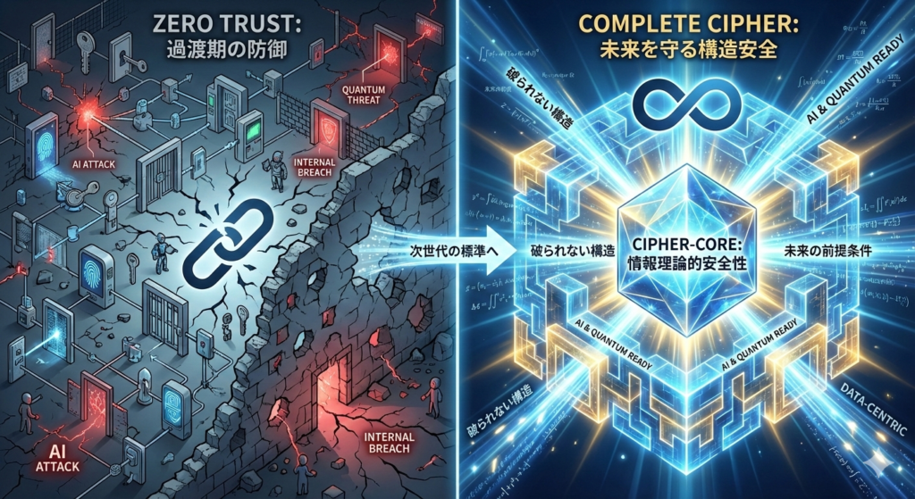 ゼロトラストの限界とComplete Cipher